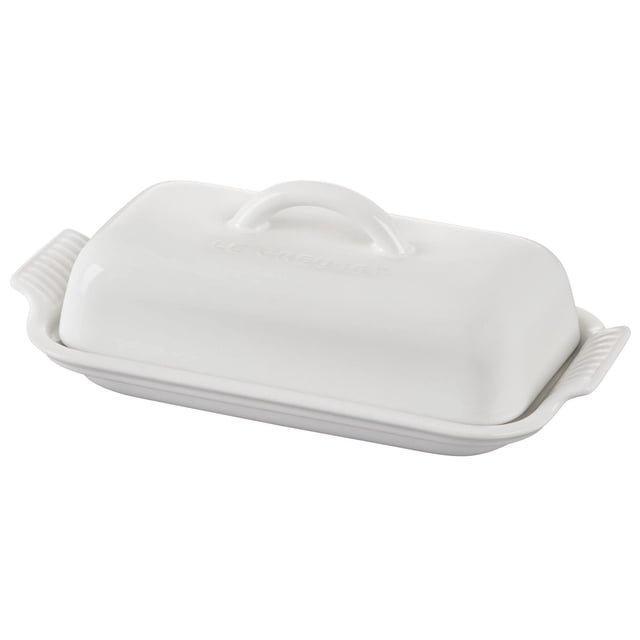 Mantequera Le Creuset Stoneware Heritage White