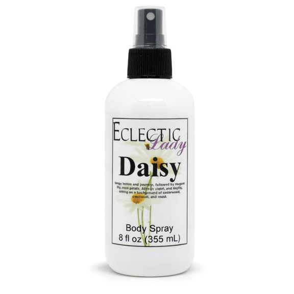 Daisy Body Spray, Eclectic Lady, Hydrating Mist, Unisex, 16 oz
