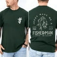 thumbnail image 5 of Fisherman Shirt – Fisher of Men 2-Sided Christian T-Shirt – Bible Verse Gift for Men – Religious Outdoors Tee Full Size S-5XL, 5 of 7