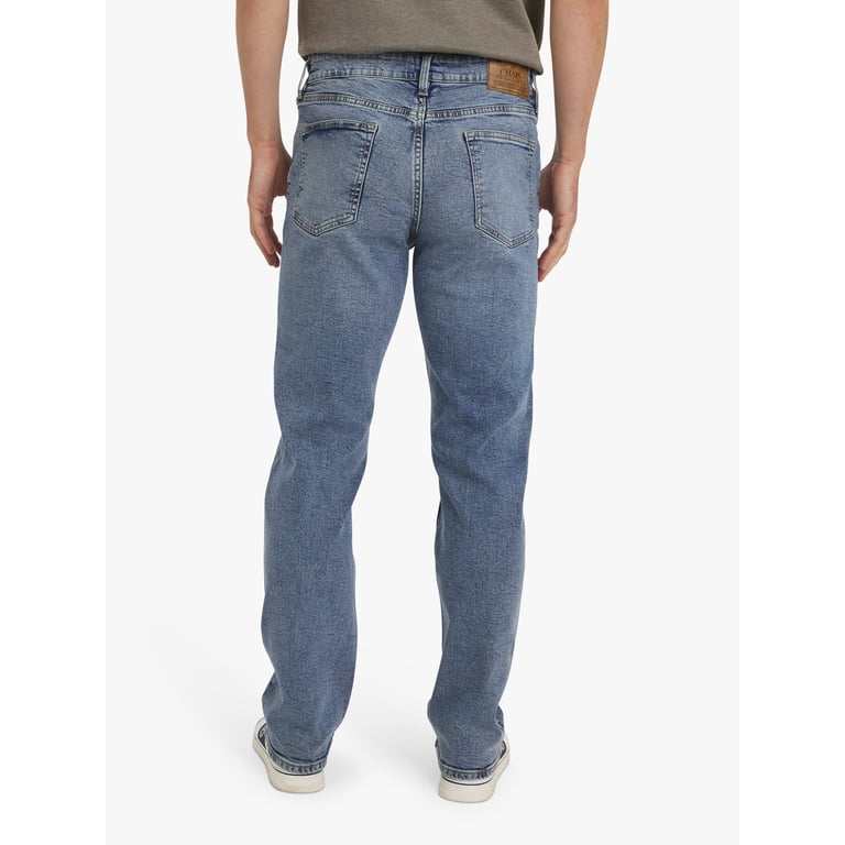 Chaps Men's Stretch Relaxed-Fit Denim Jeans photo 5