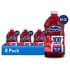 (8 pack) Ocean Spray® 100% Juice Cranberry Juice Blend, 64 fl oz Bottle