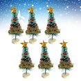 thumbnail image 3 of Décorations de Table de Noël Centres de Table(Vert)(6 Pcs), 3 of 5