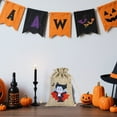 thumbnail image 5 of Christmas Decorations Halloween Drawstring Candy Bag Linen Burlap Pouch for Trick Or Party Wrapping, 5 of 5