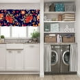 thumbnail image 5 of LALILO Kitchen Curtains and Valances Set of 3 36" Folk Art Window Treatment Tiers for Window Decor, 5 of 5