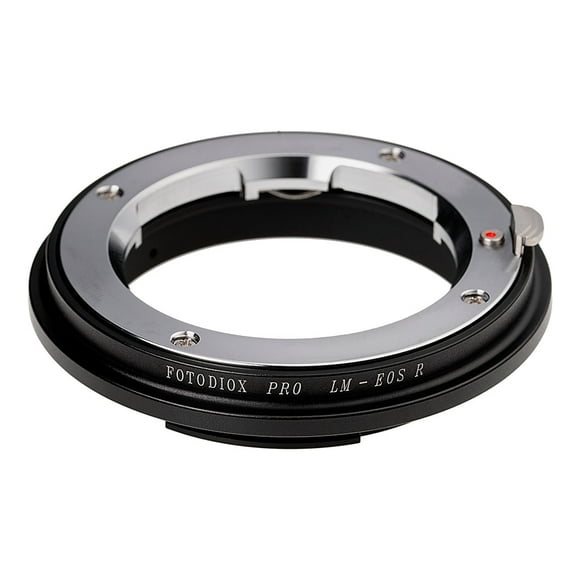 Fotodiox Adaptateur de Monture d'Objectif Pro Compatible avec Leica m Rangefinder Objectifs vers Canon RF (EOS-R) Monture Sans Miroir Boîtiers de Caméra