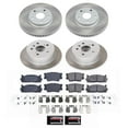 thumbnail image 2 of PowerStop Front and Rear Semi-Coated Rotor and Low-Dust Ceramic Brake Pad Kit SC6480, 2 of 3