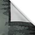 thumbnail image 3 of Ambesonne Scenery Kitchen Curtains, Valley Mystic Forest, 55"x39", Eggshell and Sage Green, 3 of 3