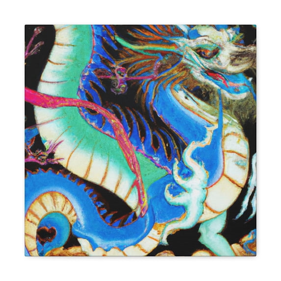 Dragon's Rising Splendor - Canvas