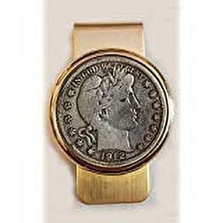 Barber Half Dollar Money Clip