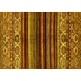 thumbnail image 1 of Ahgly Company Indoor Rectangle Abstract Yellow Modern Area Rugs, 8' x 10', 1 of 4
