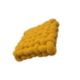 thumbnail image 1 of Cojín de asiento con nudo Wosthever de felpa suave decorativo para el hogar Amarillo 40*45*12 CM, 1 of 6