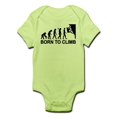 thumbnail image 1 of CafePress - Evolution Rock Climbing Infant Bodysuit - Baby Light Bodysuit, 1 of 1