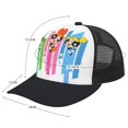 thumbnail image 2 of The Powerpuff Girls Adult Baseball Cap Adjustable Sun Visor Hat Prints Trucker Hats Skull Cap Headwear for Men Women, 2 of 6