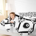 thumbnail image 3 of Castle Fairy Black Billiards Twin Comforter Sets 2pcs, Sport Theme Bow Bedding Set,1 Comforter and 1 Pillowcase, 3 of 6