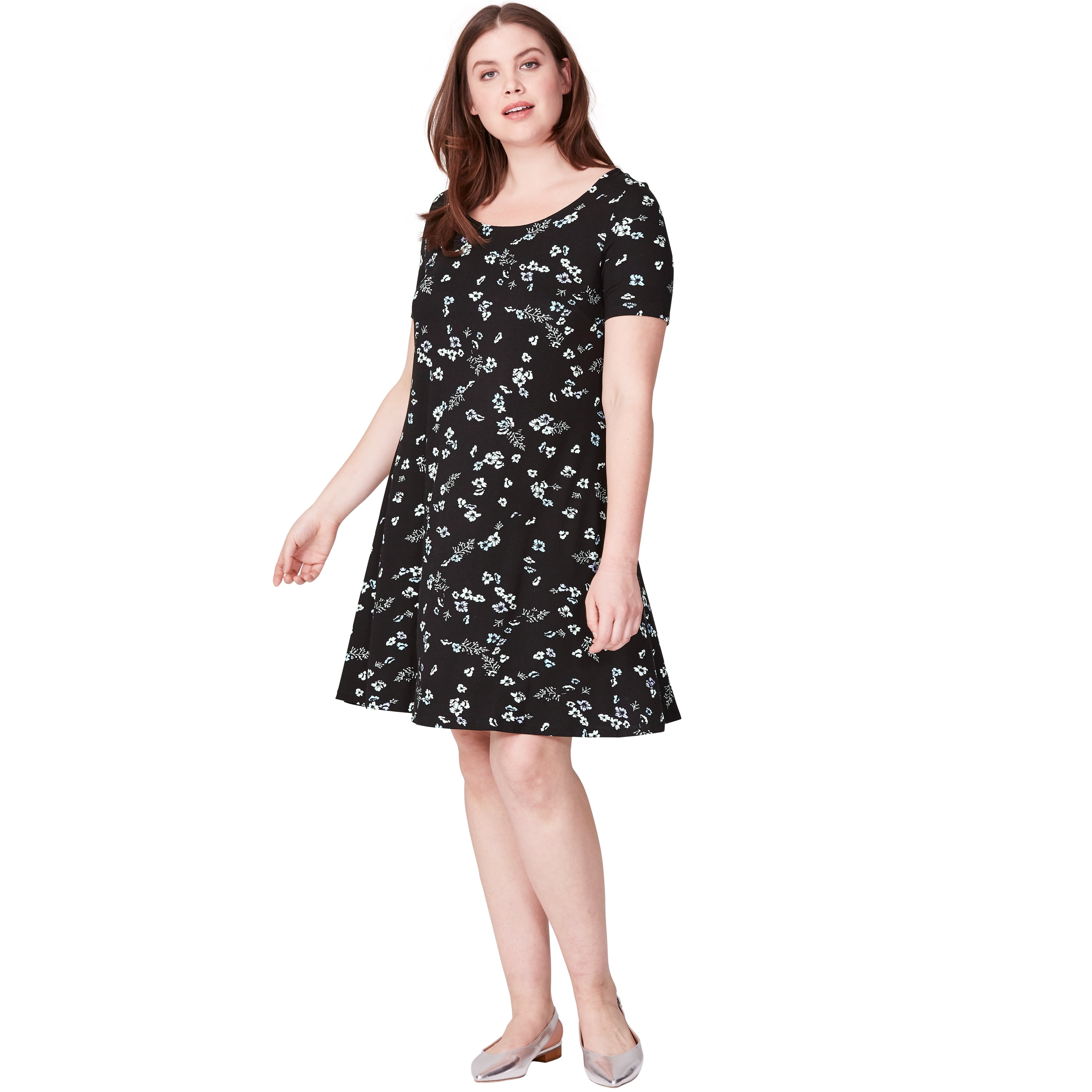 a line knit dress