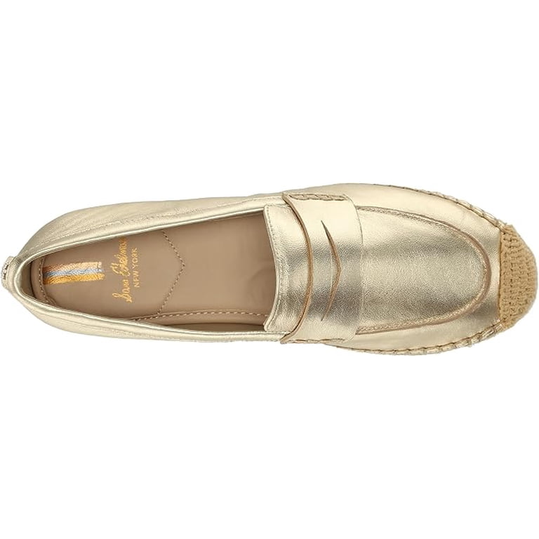 Gold Leaf Loafer Gold_Leaf Solid Melanie Leather Loafers | Women main image 4