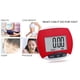 thumbnail image 4 of Eigraketly Podómetro LCD multifunción Paso Caminar Jogging Correr Senderismo Distancia Fitness para exteriores Gimnasios en casa Rojo Eigraketly OD009548-02, 4 of 5
