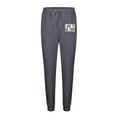 thumbnail image 4 of guisaled Casual Tracksuit 2 Piece for Men Letter Printed Hooded Athletic Sweatsuits Soft Cozy Running Jogging Sport Suit Sets, 4 of 6