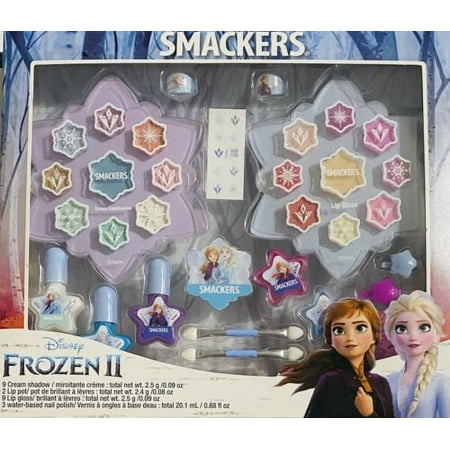 Disney Frozen II Smackers 40-Piece Beauty Collection Make-Up Set