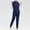 Navy, variant on TMOYZQ Scrub Set for Women Classic V-neck Scrub Top & Jogger Scrub Pants Athletic Nurse Scrub Set with 3 Pockets 4-way on Clearance