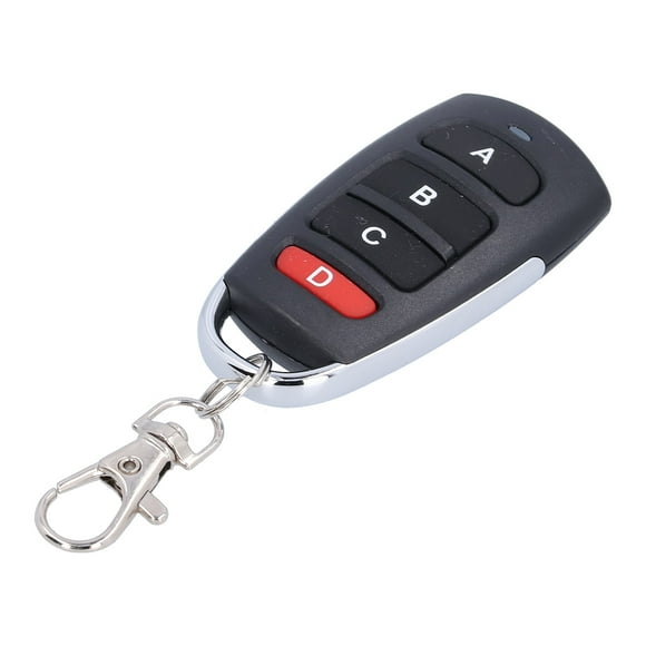Garage Remote Controller Garage Door Remote Key Rolling Gate Remote Wireless Door Keyfob Door Remote Cloner 433mhz Garage Door Remote Control Key Replacement 4 Buttons Cloning Copy