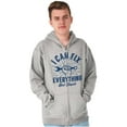 thumbnail image 5 of Can Fix Everything Mechanic Humor Zip Up Hoodie Men's Women's Brisco Brands S, 5 of 6