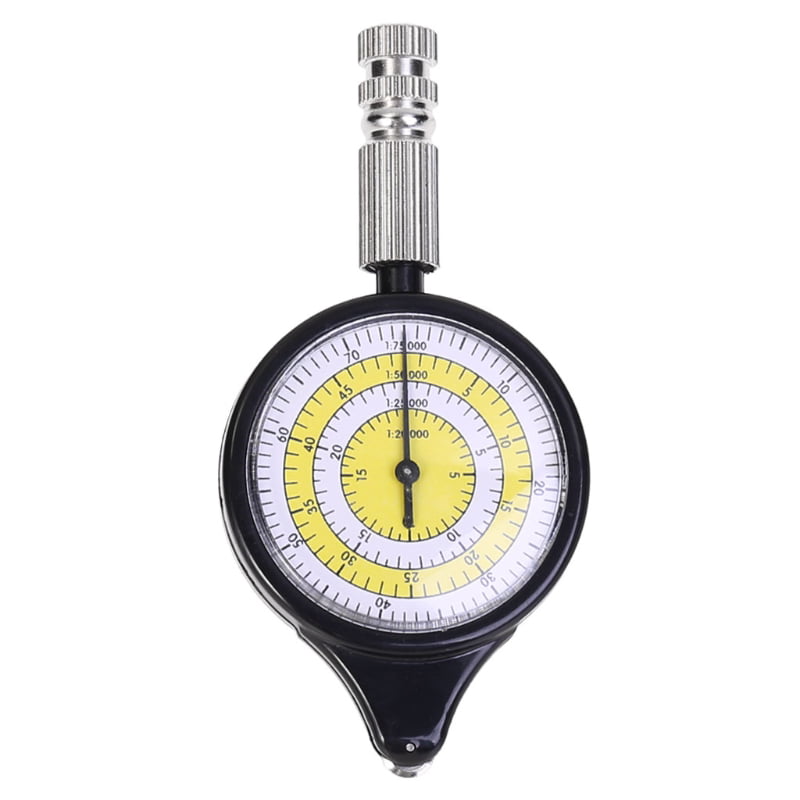Odometer Tool Climbing Compass Curvimeter Distance Instrument Multifunctional 