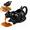 Black S#007, variant on Puking Kitty Gravy Boat, Novelty Cat Shaped Ceramic Sauce Server, 3 Sizes Available in Black & White, Fun Tableware for Thanksgiving Dinner-Black L
