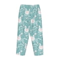 thumbnail image 5 of Balery Swan And Flowers4 print Women's Pajama Pants,Ultra Lightweight Pjs,Lounge Pant-XX-Large, 5 of 9