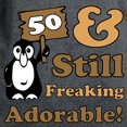 thumbnail image 3 of CafePress - Adorable 50Th Birthday Women's Dark T Shirt - Women's Traditional Fit Dark T-Shirt, 3 of 4