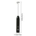 thumbnail image 6 of Handheld Milk Frother Wand for Coffee Electric Egg Beater Triple Speed Adjustment Rechargeable Drink Mixer for Home Baking Whisking Cream Frothing Milk, 6 of 7
