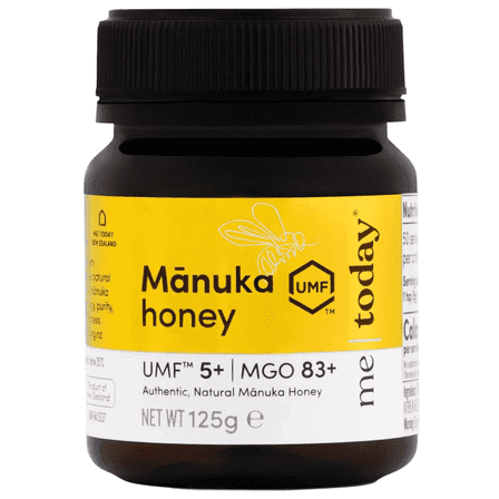 Me Today Manuka Honey - UMF 5  MGO 83  Authentic Raw (125g/4.4oz) from New Zealand