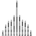 thumbnail image 1 of 11 Pcs Embout de Pilote K5 Embouts de Tournevis Antidérapants Embouts de Forage Magnétiques Phillips CrossHead Forage Électrique, 1 of 6