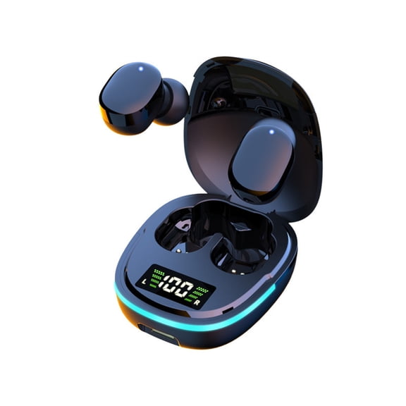 BallsFHK G9S Wireless Bluetooth Headset In-Ear With Digital Display Large Capacity Rechargeable Waterproof Bluetooth Headphones