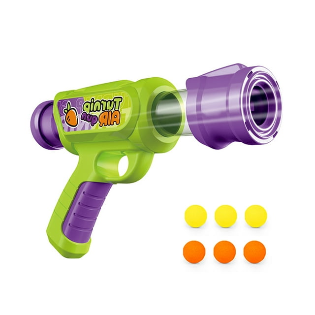 Juego completo de juguetes de pelota de espuma, pistolas de aire, juguetes para disparar, pistola objetivo, juguetes para niños y niñas
