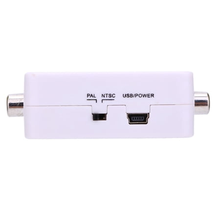Tebru 1pc PAL NTSC SECAM To NTSC PAL TV Video System Converter Switcher Adapter