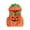 Orange Pumpkin, variant on RUINIXCW Toddler Baby Boy Girl Halloween Halloween Costume Kids Cosplay Outfit Newborn Fall Winter Warm Clothes Fleece Sleeveless Hooded Tops
