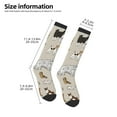 thumbnail image 2 of Naloa Dog Animal Thigh High Socks Extra Long Stretchy Sock Women Over Knee High Opaque Stocking Daily Wear, 2 of 6