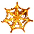 thumbnail image 1 of Halloween Decorative Window Lamp, Spider Web LED Sucker Lamp Suitable for Decoration in Various Places, 1 of 5
