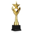 thumbnail image 2 of Trofeo de estrella, trofeo de premio dorado, trofeo de ganador, modelo de trofeo decorativo, recuerdo de fiesta, 2 of 6