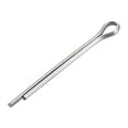 thumbnail image 1 of Unique Bargains Split Cotter Pin -1mm x 12mm 304 Acier Inoxydable 2-Broches Ton Argent 60Pcs, 1 of 3