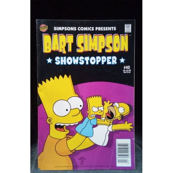 Pre-Owned Bart Simpson #40 2008 Bongo Comic Book