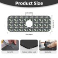 thumbnail image 2 of Sikiie Gamers Splash Guard for Sink Faucet-1 PC Super Absorbent Fast Drying Mat Sink Gadgets-Splash Guard for Kitchen, Sink Mat, 2 of 7