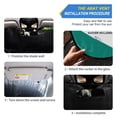 thumbnail image 6 of Iauyy Foldable Windshield Sun Shade for Cars, Interior Sun Protection for car UV Protection for Sedan/SUV/Truck, (S/M/L) Weaving, 6 of 8