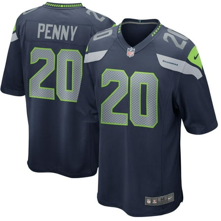 Seattle Seahawks Football Jersey - Rashaad Penny Seattle Seahawks Nike Game Jersey - Navy