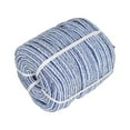 thumbnail image 3 of 3/4" x 150' High Force Braided Polyester Arborist Tree Rope, 24 Strand Bull Rope, Extra Abrasion Resistant, UV Resistant Heavy Duty Tree Rope for Swings,Camping(Blue and White), 3 of 8