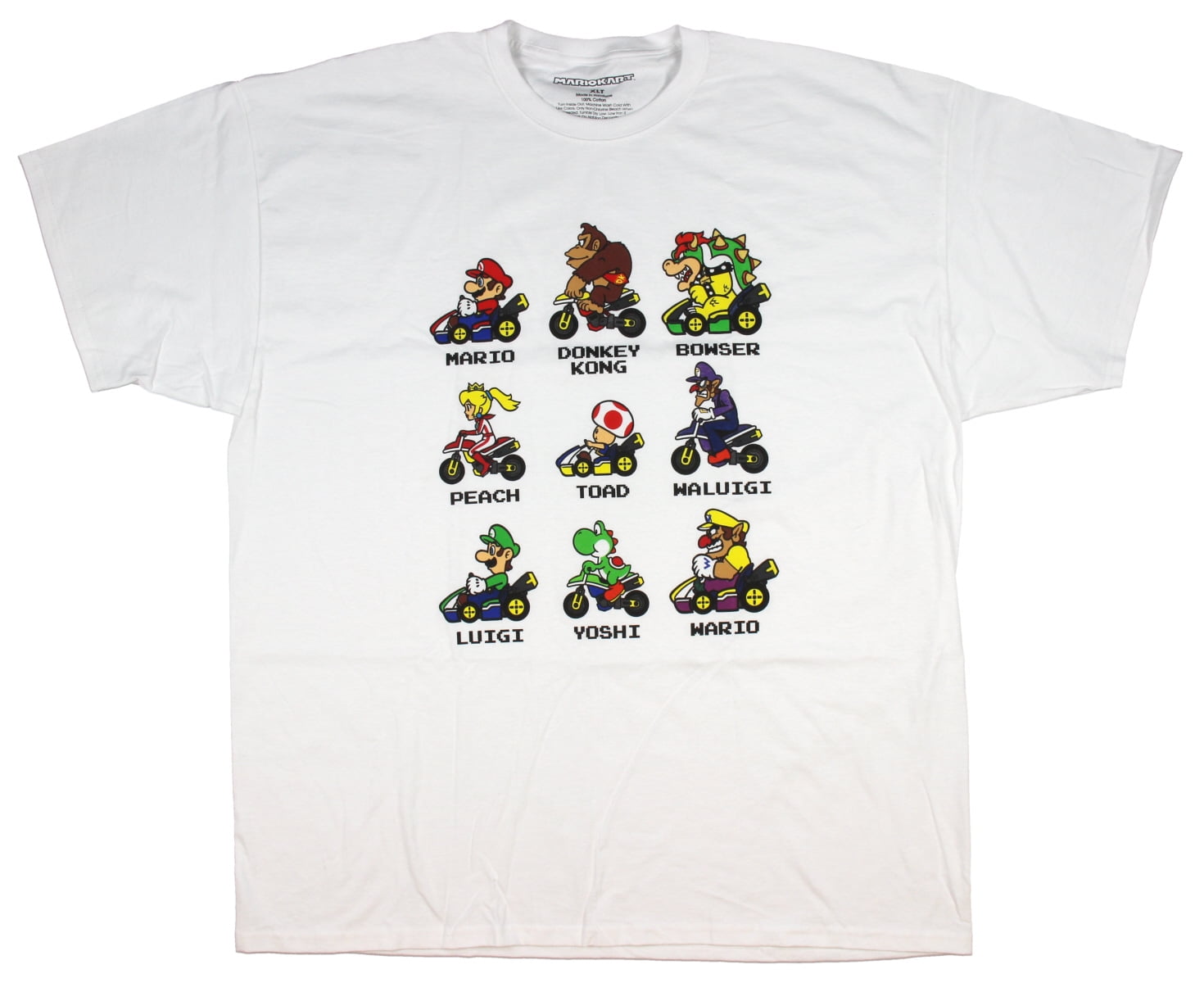 mario kart t shirt adults