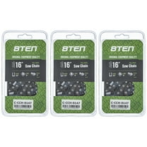 Full Chisel Chainsaw Chain 16 inch .050 3/8 59DL for Jonsered Homelite 3 Pack 810-CCC2369H