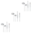 thumbnail image 4 of tamizeot High-End Blend Sound Wired Earbuds Hifi Sounds Soft Ear Pads Stable PC In-ear Wired Earphone Laptop silver 3Set, 4 of 6