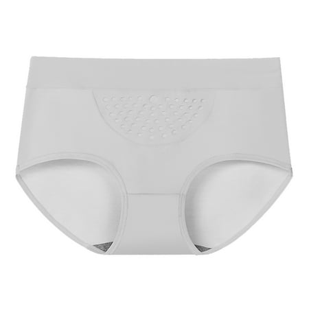 GZWYHT Womens Underwear Clearance Cheeky Underwear Women s Underwear Panties Seamless Flower Print High-waist Lace Intimates High Waisted Underwear Panties for Women Seamless Underwear Grey L